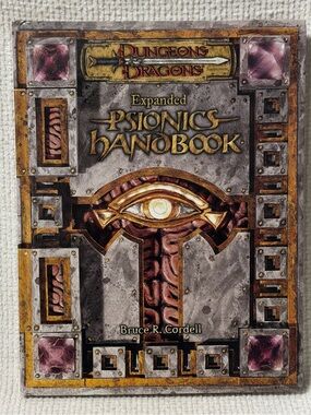 WOTC D&D 3rd Edition Expanded Psionics Handbook hardcover supplement